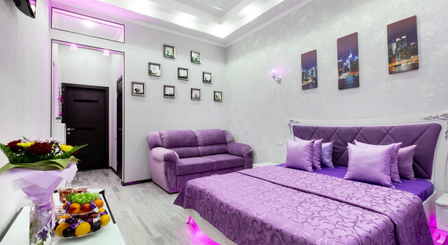 Люкс №3 c 1 комнатой Отель Flat Luxe