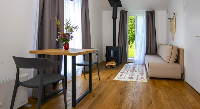 Dupleks Odnokomnatnye Private House, Rezervovat Rekreační dům Chaty v Moskovská, Chalupa