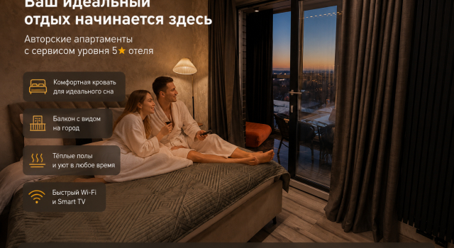 Апартаменты Квартира Апартаменты С Сервисом 5* Отеля