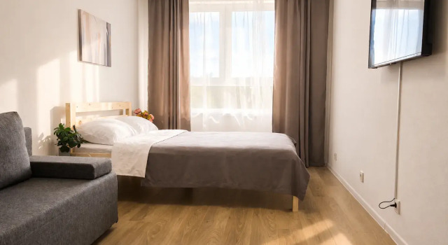 Odnokomnatnaya Trekhmestnaya U MRMTS Tsyba I Akademii Rosatom Flat, Prenota Appartamento Hotel a Central Russia con parcheggio, Parcheggio