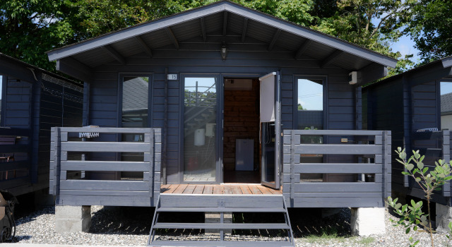 Chalet con vista sul cortile Aibga Guest house