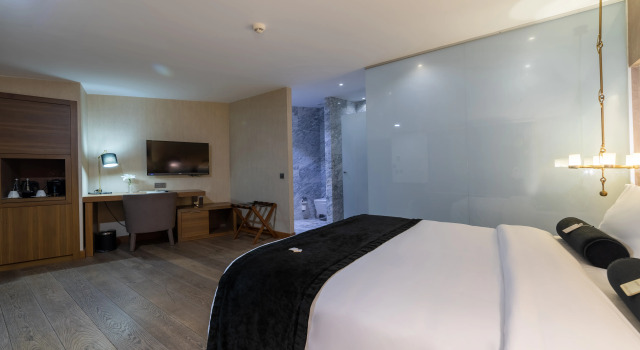 Двухместный номер Grand deluxe с балконом Hotel Saint Sophia