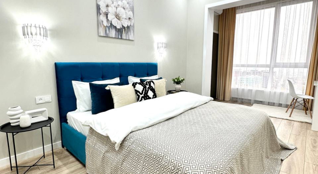 Apartamenty Garmoniya goroda i stil'nyj uyut 158/2 Apartments, Prenota Appartamento Hotel a Almaty con parcheggio, Parcheggio