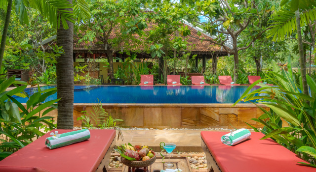 Отель Pandora Suite D'Angkor, Забронировать Отель Отели Сиемреап с завтраком, Завтраки