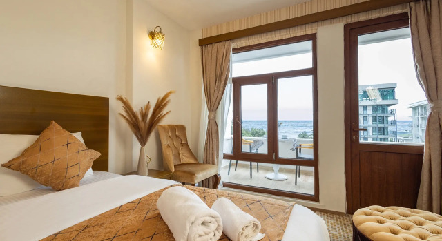 Трёхместный номер Comfort с красивым видом из окна Niva Atakum Otel