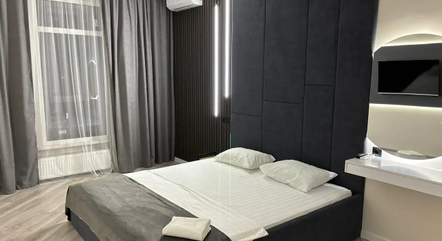Estet Vblizi Trts Mega Flat, Prenota Appartamento Hotel a Almaty con parcheggio, Parcheggio