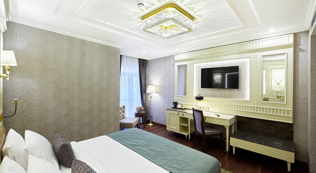 Двухместный номер Deluxe с видом на город Aspera Hotel Golden Horn