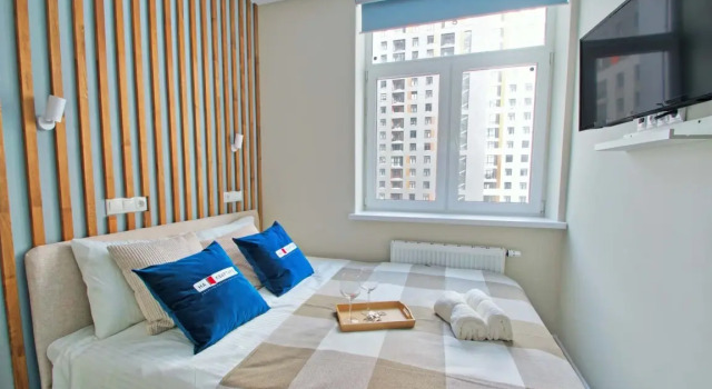 New near 1 Metro Kotelniki Apartment, Rezervovat Apartmán Hotely v Lyuberetsky District s parkováním, Parkování