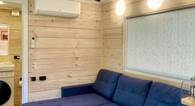 Апартаменты с 2 комнатами с красивым видом из окна Бунгало Wood Garden