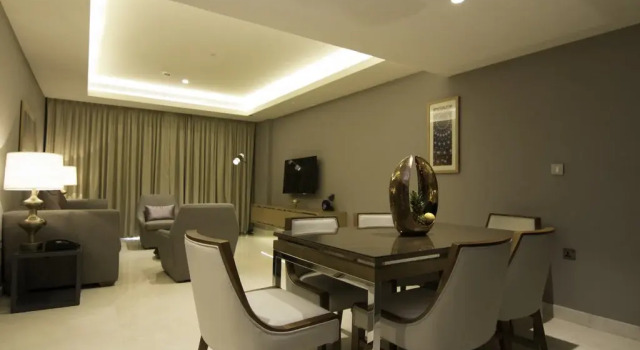 Двухместные апартаменты c 1 спальней Grand Millennium Muscat Apartments and Suites connected to Mall