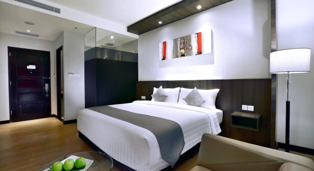 Deluxe Doppel Zimmer Neo Dipatiukur Bandung by ASTON