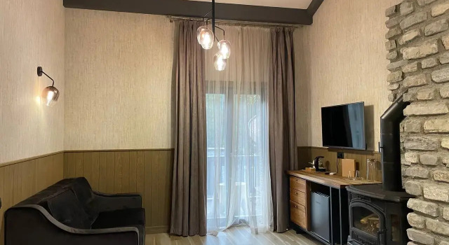 Двухместный люкс Superior с балконом и с видом на горы Отель Soloh SPA Village