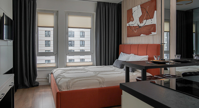 Stilnaya Studiya Na 28 Etazhe Flat, Book Apartment Moscow Russia