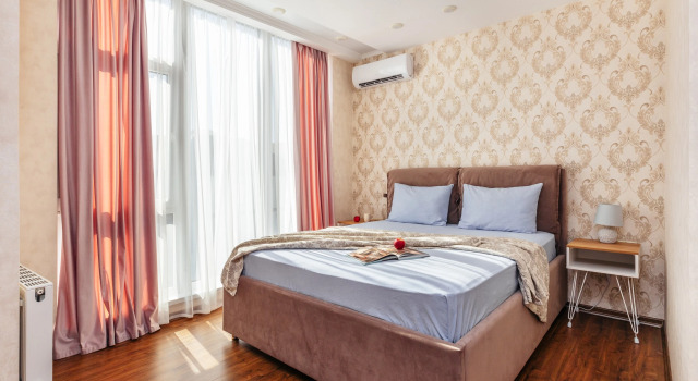 Двухместные апартаменты Standard с балконом Апартаменты SochiHome Green Palace 6
