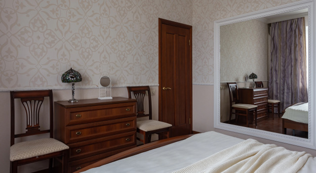 Двухместные апартаменты с балконом и с красивым видом из окна Квартира Moscow Deluxe Apartments Park View