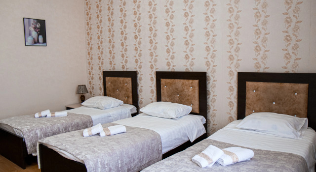 Трёхместный номер Standard с балконом Космос