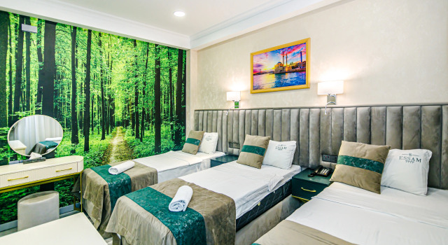 Трёхместный номер Standard Essam Deluxe Hotel