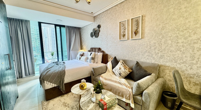 Апартаменты Cosmos Living Majestic Studio GCV2, Забронировать Апартаменты/квартира Апартаменты Эмирата Дубая, рядом с Dubai Marina Yacht Club, Апартаменты/квартира