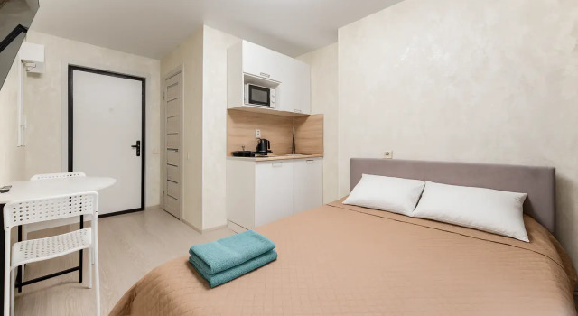 Studiya S Novym Remontom U Metro Zyuzino Apartments, Rezervovat Apartmán Hotely v UZAO Area s parkováním, Parkování