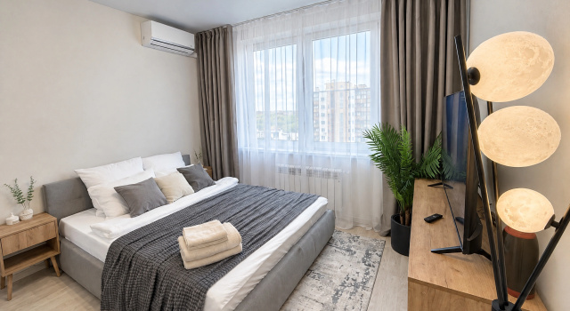 Flat 2-Komnatnaya - 56,6 M², Reserva ahora Apartamento Hoteles en Moscú con aparcamiento, Aparcamiento