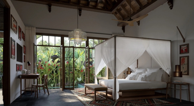 Двухместный люкс Pavilion Pool Отель La Reserve 1785 Canggu