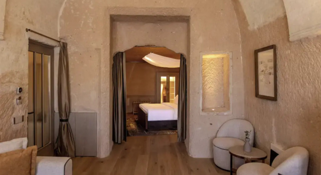 Люкс с красивым видом из окна Avantgarde Refined Caves Of Cappadocia