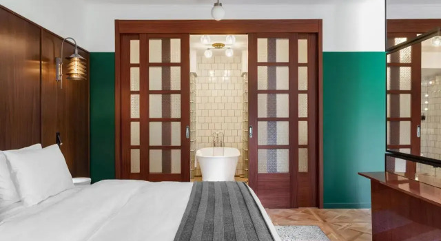 Люкс Представительский с красивым видом из окна Hotel Afisha