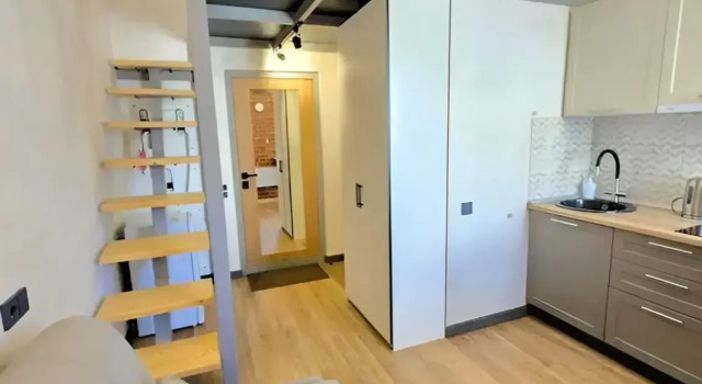Квартира студия Delta House в центре Казани 1, Забронировать Апартаменты/квартира Апартаменты Казани, рядом с Улица Баумана, Апартаменты/квартира