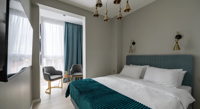 Апартаменты Двухкомнатные 12 с Видом на Море by Mangosteen Apartments
