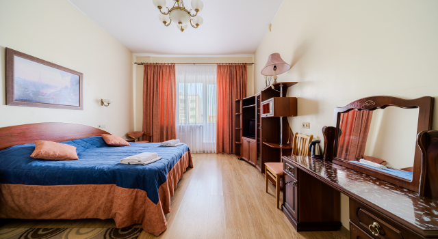 Двухместный номер Comfort с балконом Гостиница Петровская