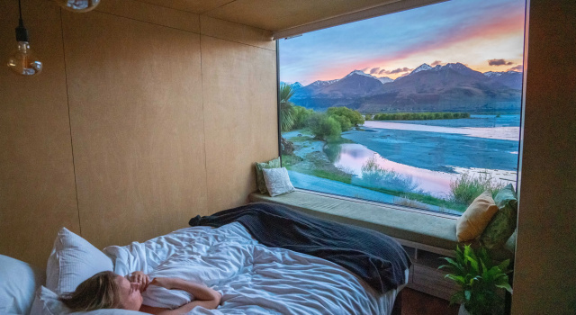 Двухместный номер Superior с видом на горы Отель Kinloch Wilderness Retreat