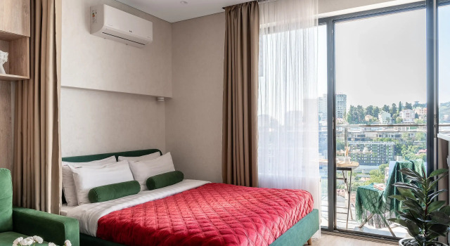 Апартаменты Red Apartments Атлантис апартамент Гермес