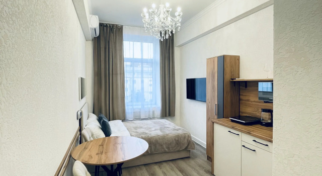 Uyutnaya Studiya Na Krzhizhanovskogo 15k1 Apartments, Rezervovat Apartmán Hotely v UZAO Area s parkováním, Parkování