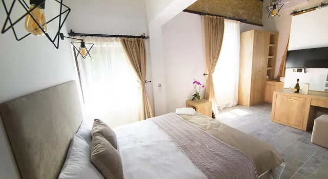 Deluxe Dvoulůžkový s manželskou postelí pokoj a výhledem Avenue Boutique Hotel Cyprus