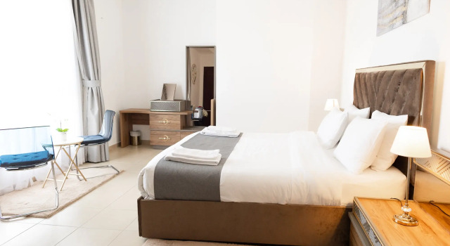 Апартаменты Comfort с балконом и с видом на город Апартаменты Jumeirah Beach residences apartment by Happy Season