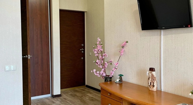 Двухместный номер Comfort с балконом Гостевой Дом Ледис