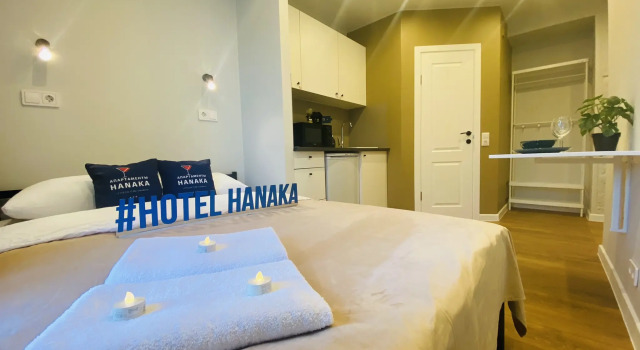Двухместные апартаменты c 1 комнатой Апартаменты Hanaka на Автозаводской 17 корпус 1 № 29