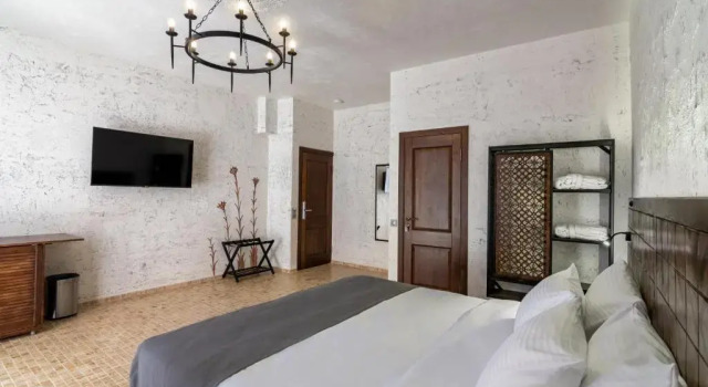 Двухместный номер Deluxe с балконом и с красивым видом из окна Kazma Boutique Hotel