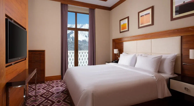Двухместный номер Улучшенный с видом на горы Mövenpick Hotel Krasnaya Polyana