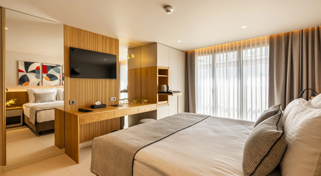 Двухместный номер Superior с красивым видом из окна ERK Hotel