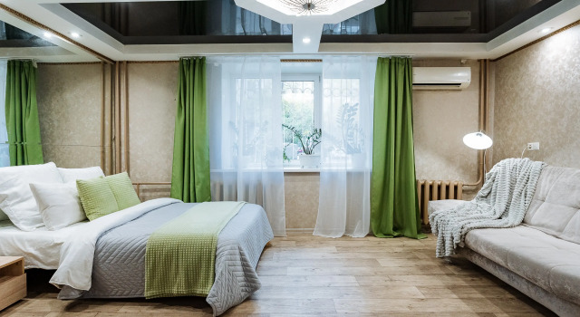 Ryadom S Parkom, Nedaleko Ot Glaznogo Tsentra Muldasheva Flat, Rezervovat Apartmán Hotely v Bashkortostan s parkováním, Parkování