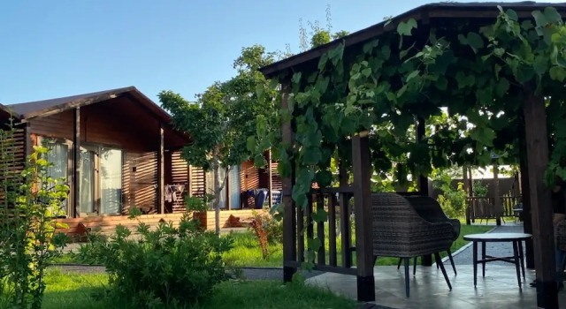 Четырёхместный коттедж с красивым видом из окна База отдыха San Siro cottage house