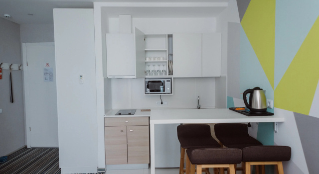 Двухместный люкс семейный Standard с видом на море Aparthotel Tangerine