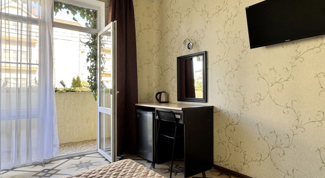 Двухместный номер корпус Наутилус Comfort с балконом Гостевой дом Наутилус