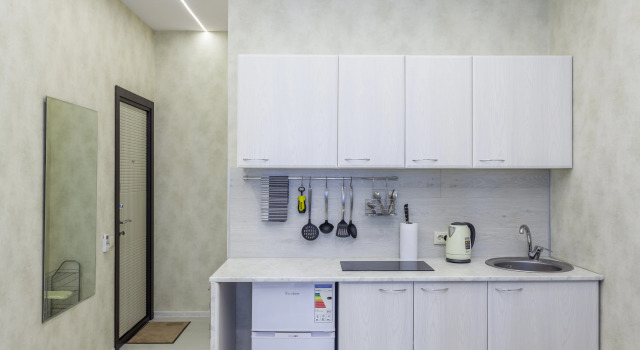 Premier Double Apartment with balcony and with city view Second house