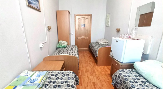 Кровать в общем номере Мини-отель Smart Hotel Чита