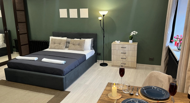 Uyutnaya Studiya V Tsentre Goroda Flat, Rezerwuj Apartament Hotele w Republika Komi z parkingiem, Parking