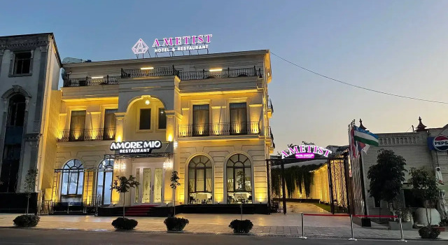 AMETIST hotel complex, Prenota Hotel Hotel a Samarcanda con piscina, Piscina
