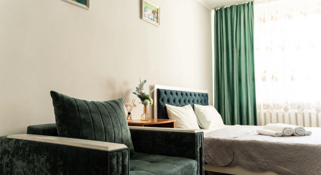Uyutnaya Kvartira v Tsentre Goroda Flat, Rezerwuj Apartament Astana Kazachstan
