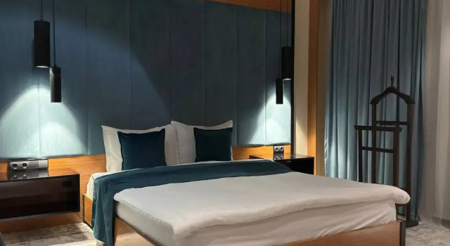 Двухместный номер Standard с балконом и с красивым видом из окна Hotel Bukhara